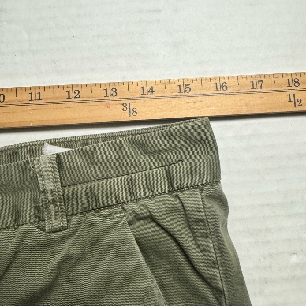 Current Elliott The Captain Trouser Workwear Pant In Army Green Size: 26 - Picture 8 of 9